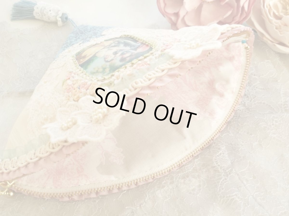 画像5: ヴィクトリアンな扇のポーチのキット (5)