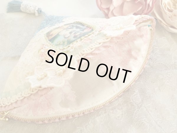 画像5: ヴィクトリアンな扇のポーチのキット (5)