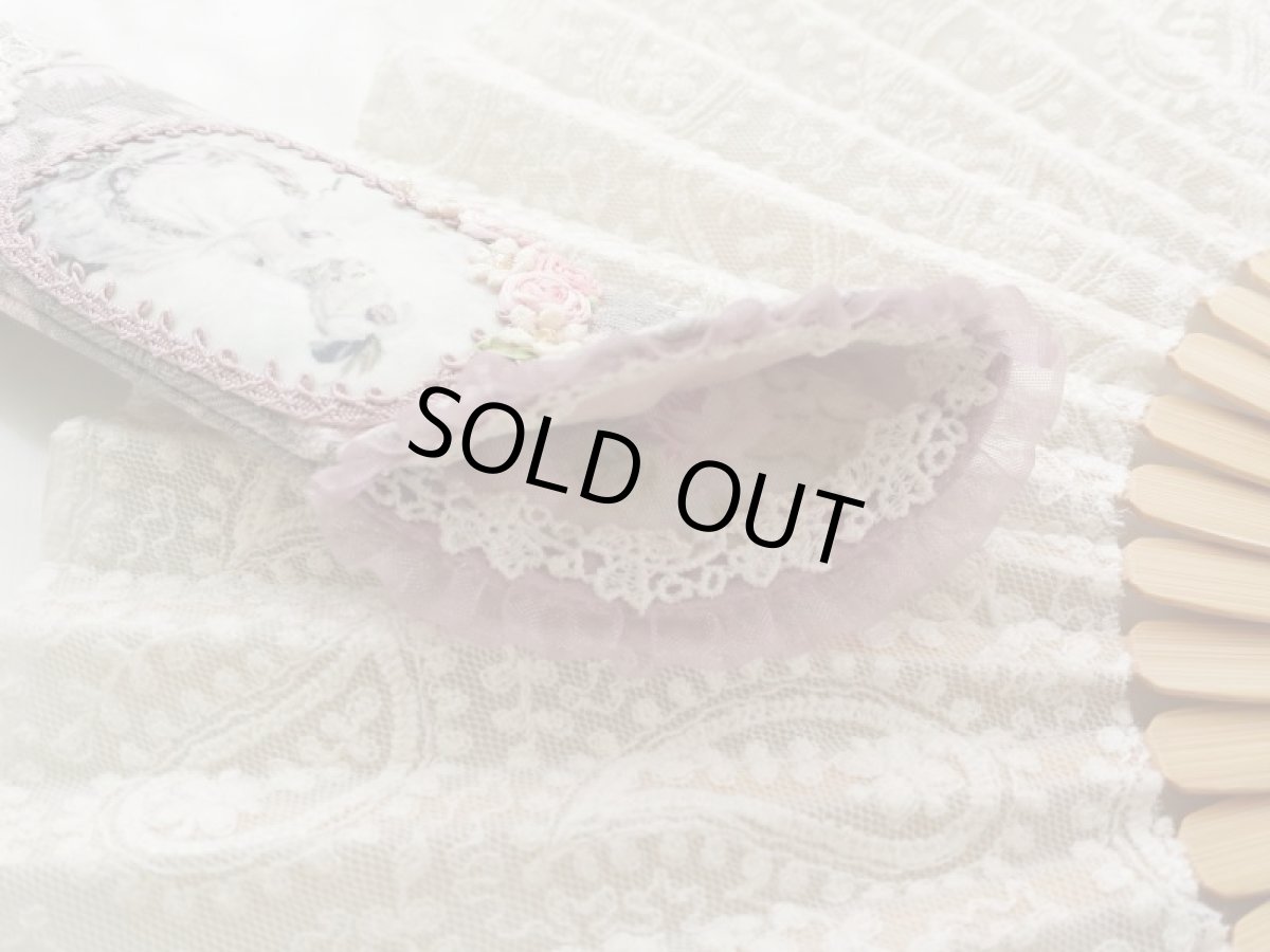 画像3: ヴィクトリアンな扇子ケースのキット (3)