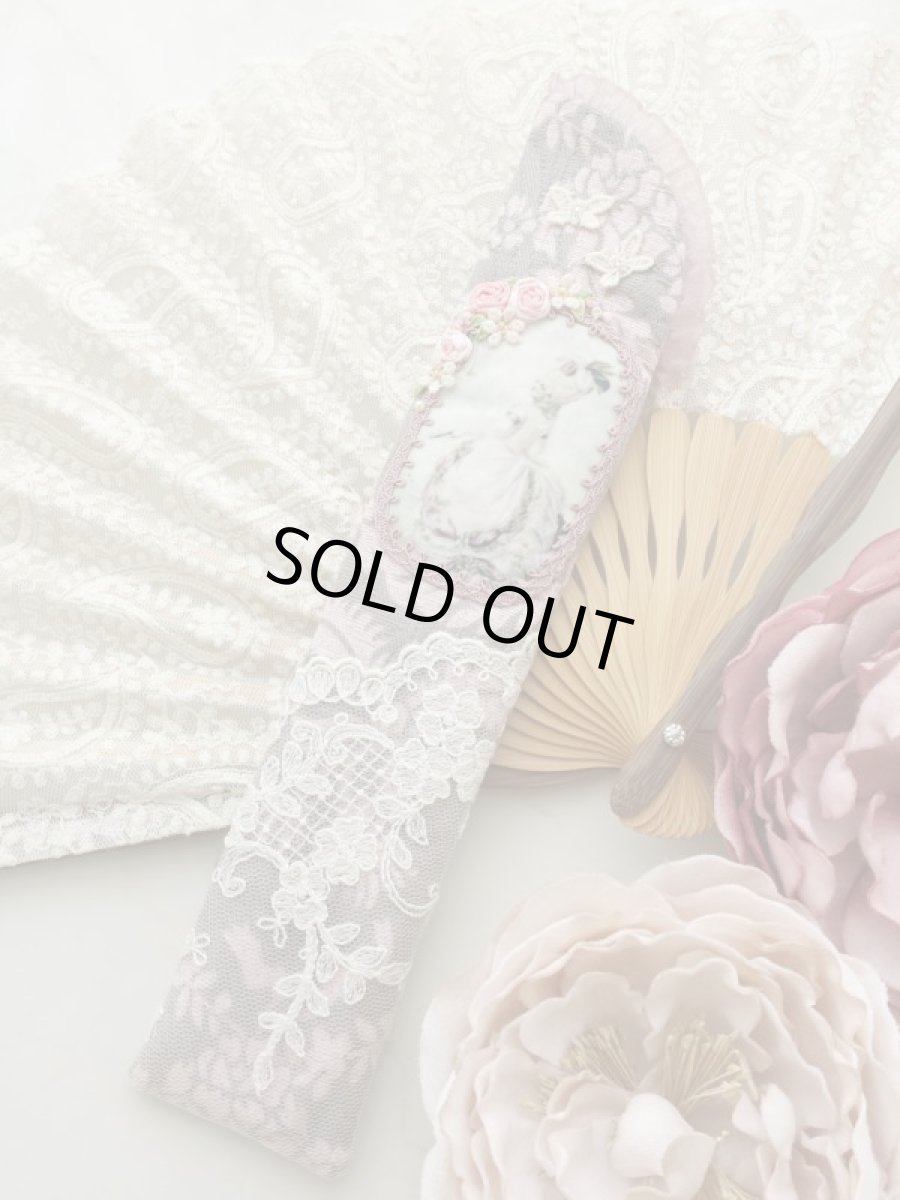 画像1: ヴィクトリアンな扇子ケースのキット (1)