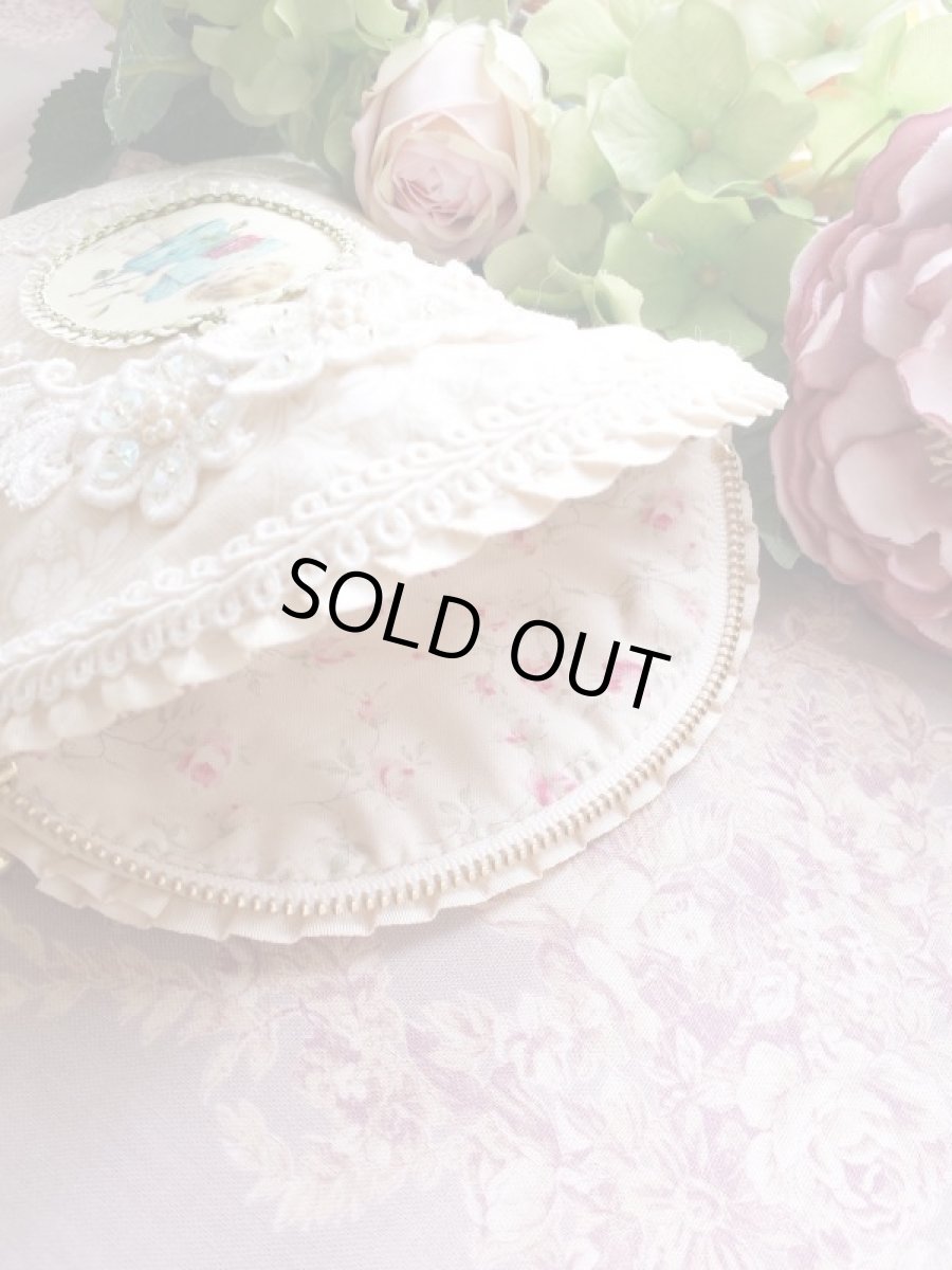 画像4: 赤い薔薇の女の子のポーチのキット (4)