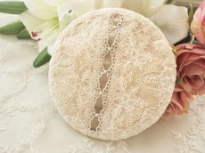 画像4: 【キットの完成品】ヴィクトリアンなまあるいポーチ (4)