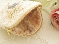 画像3: 【キットの完成品】ヴィクトリアンなまあるいポーチ (3)