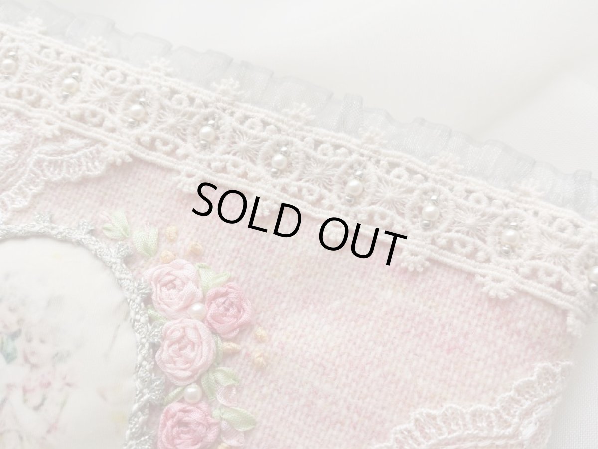 画像4: ツィード生地のポーチのキット (4)