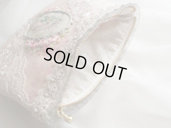 画像3: ツィード生地のポーチのキット (3)