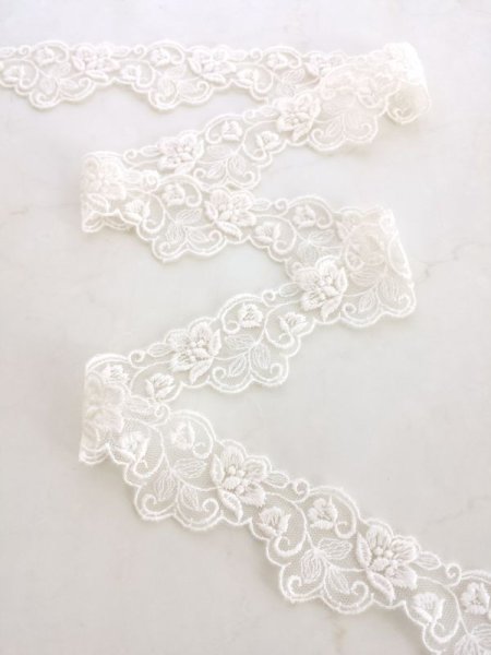 画像4: チュールレース (4)