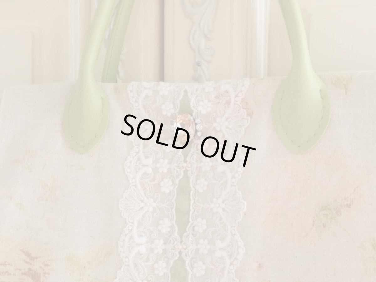 画像4: リネンのバック完成品 (akiko) (4)