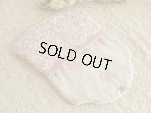 画像3: ピンクのリボンのポーチのキット (3)