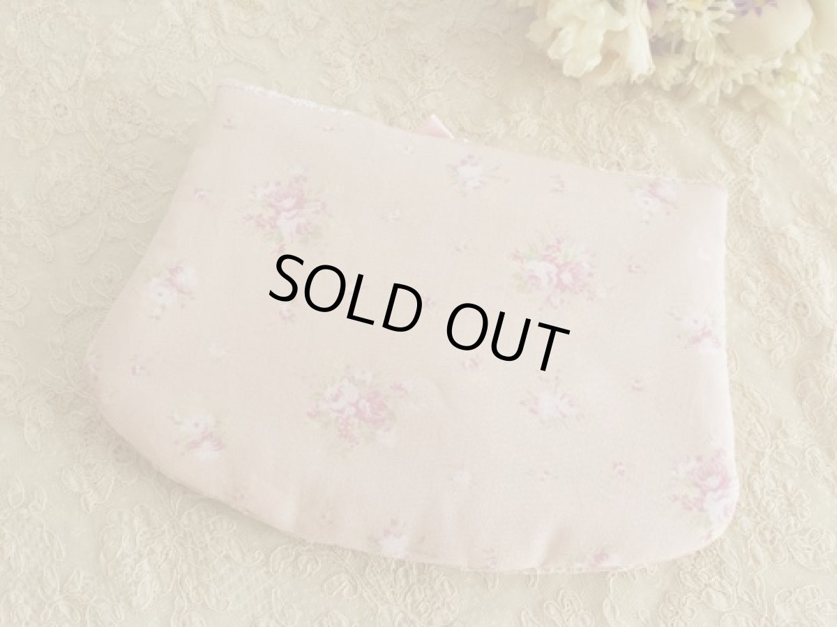 画像4: ピンクのリボンのポーチのキット (4)