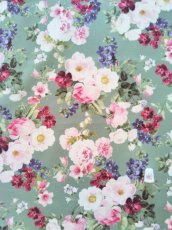 画像1: 大きな花柄 (1)