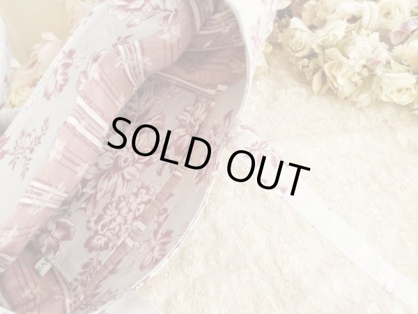 画像3: ビーズ付きふんわりリボンのバッグ（オリエンタル）完成品 (akiko) (3)