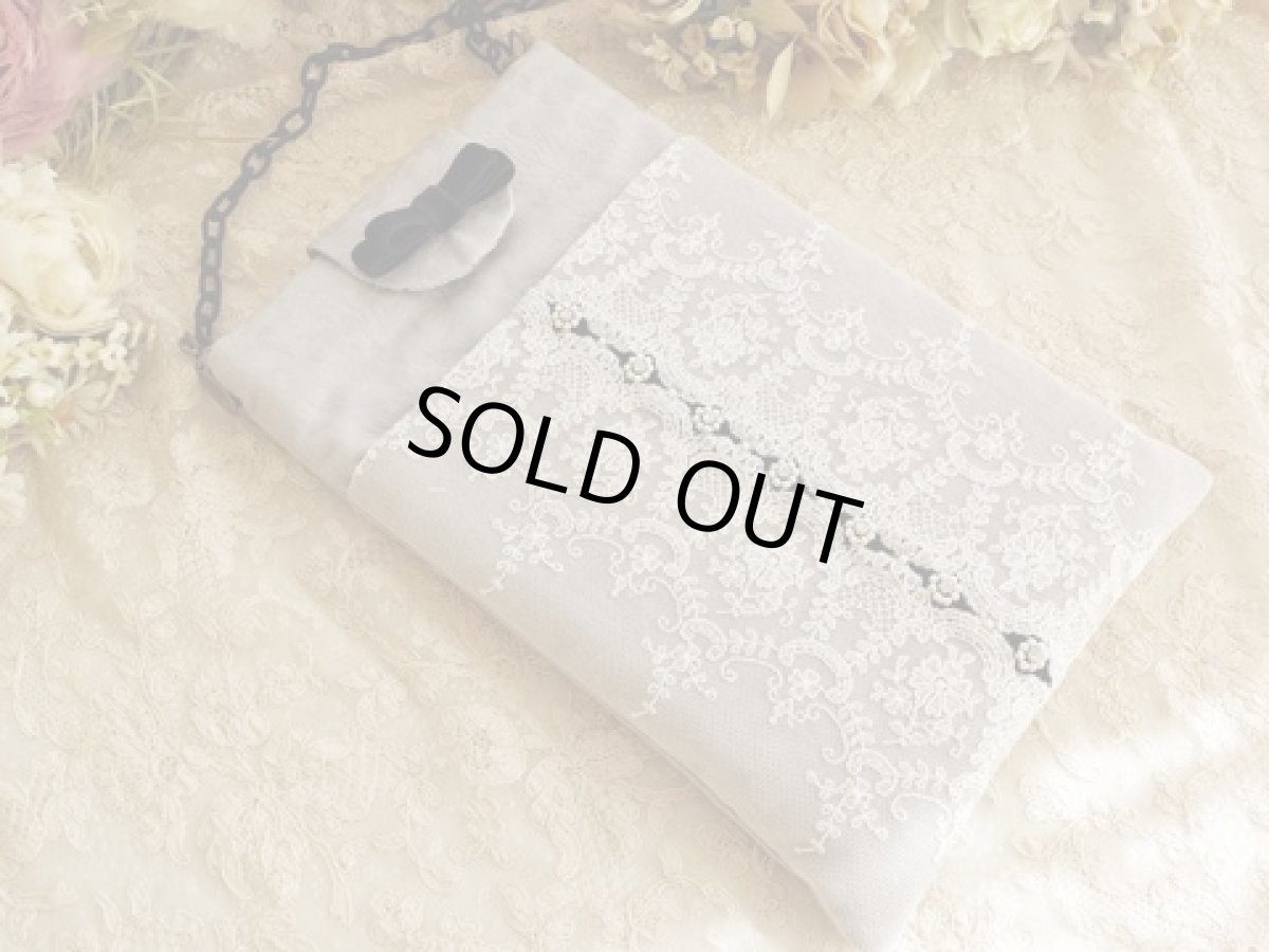 画像1: タブレットも入るショルダーバッグ完成品 (akiko) (1)