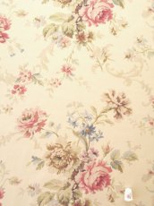 画像1: 大きな花柄 (1)