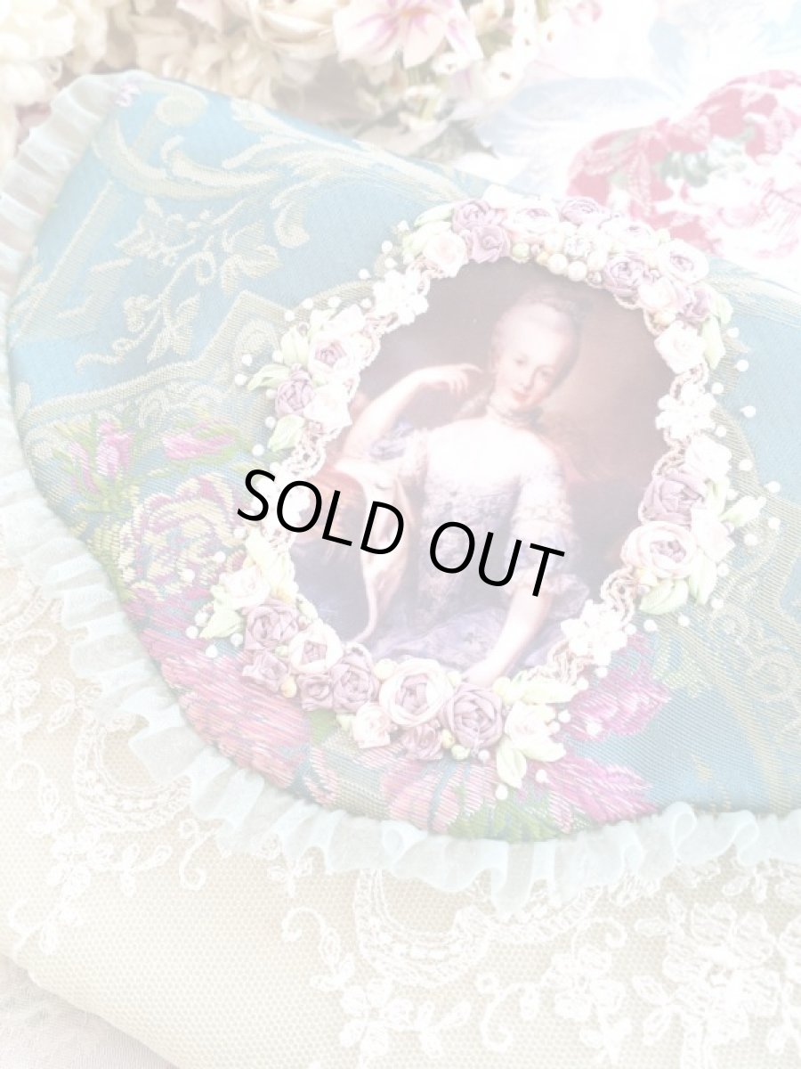 画像1: リヨン織物生地のポーチ完成品 (akiko) (1)