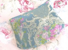 画像5: リヨン織物生地のポーチ完成品 (akiko) (5)