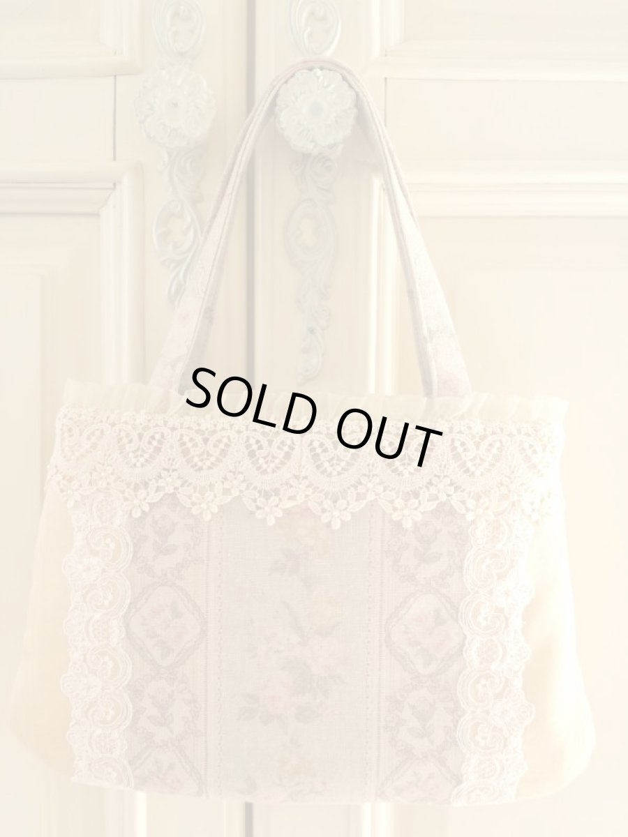 画像4: 黄色い薔薇の少女のバッグ完成品 (akiko) (4)