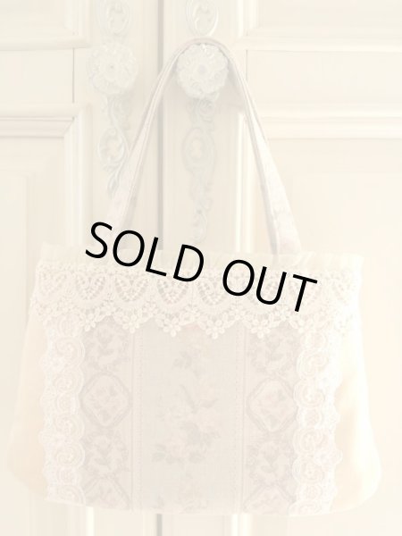 画像4: 黄色い薔薇の少女のバッグ完成品 (akiko) (4)