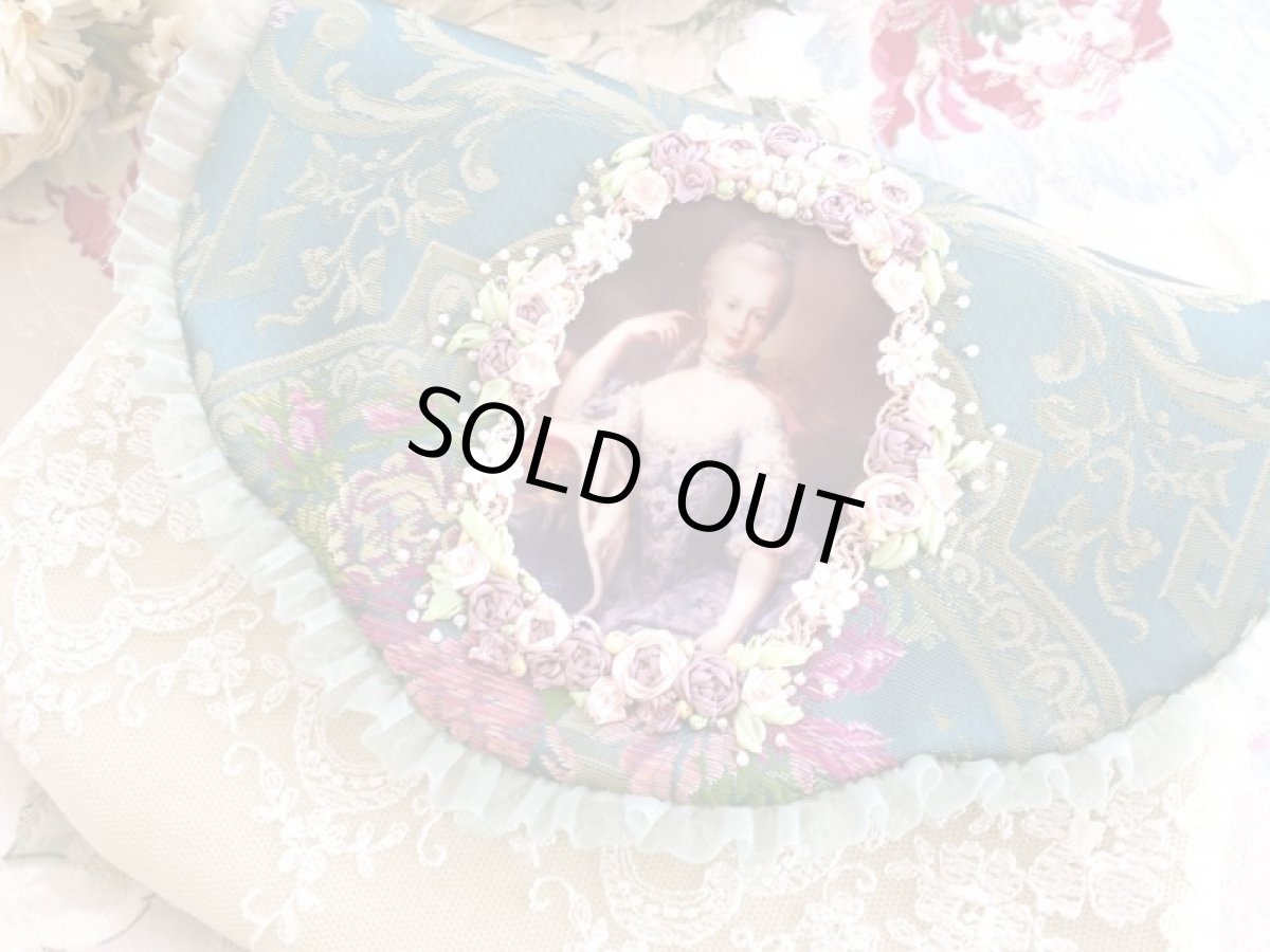 画像2: リヨン織物生地のポーチ完成品 (akiko) (2)