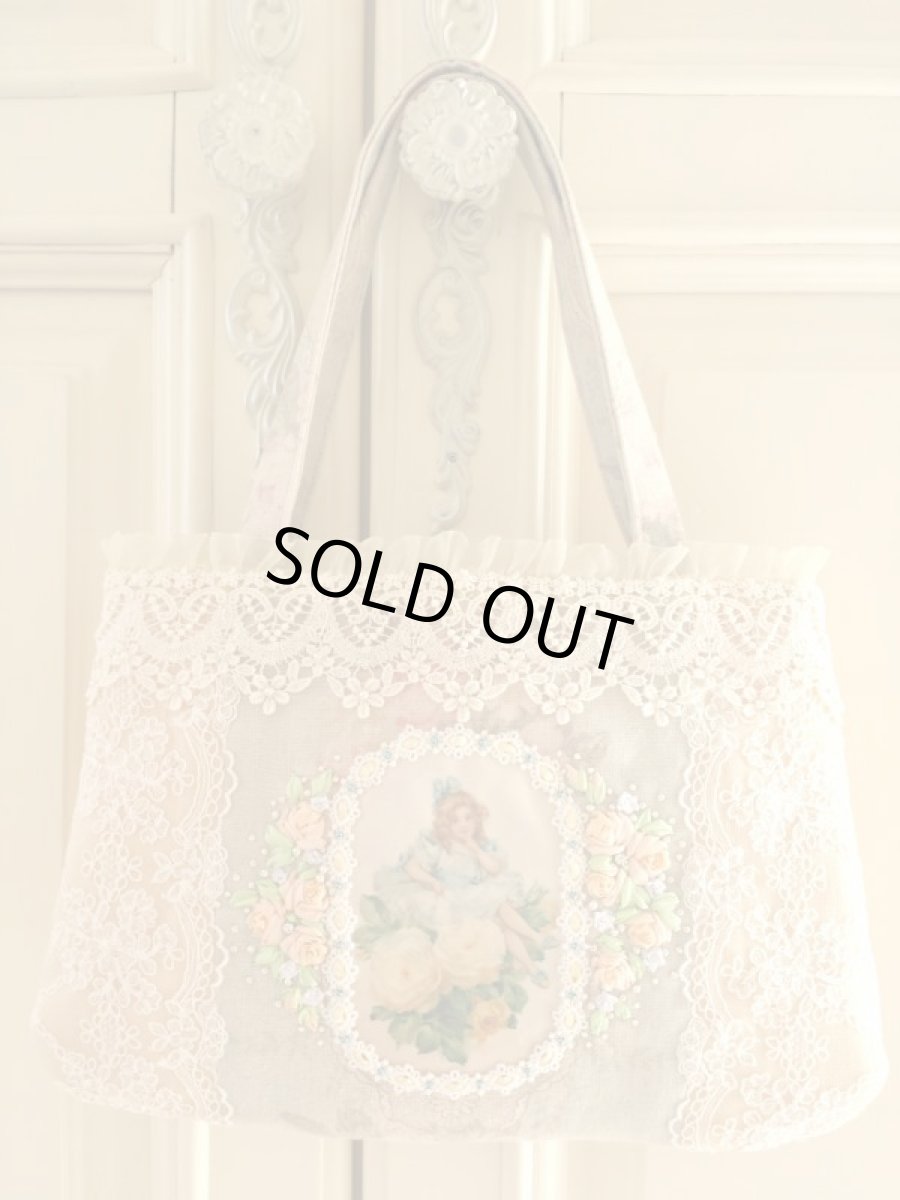 画像3: 黄色い薔薇の少女のバッグ完成品 (akiko) (3)