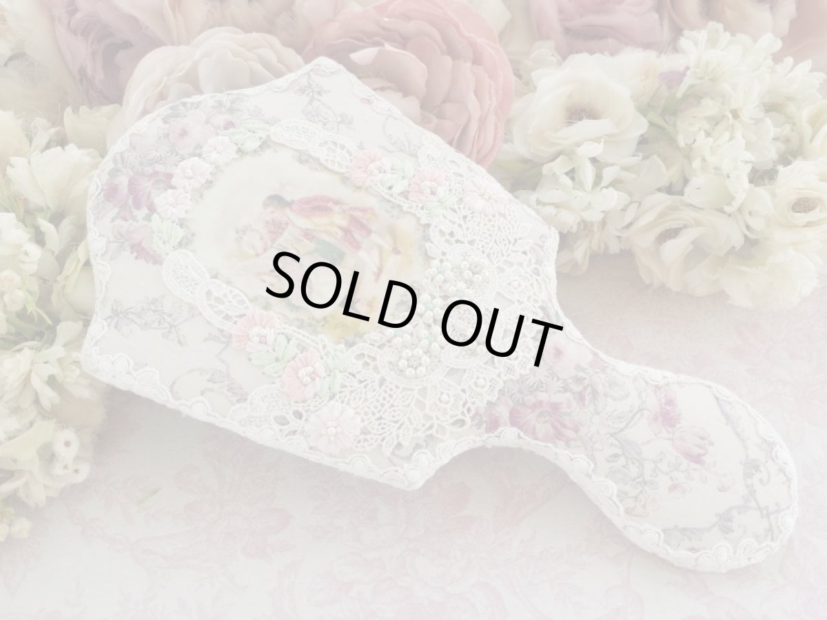 画像2: ヴィクトリアンなミラー完成品 (akiko) (2)