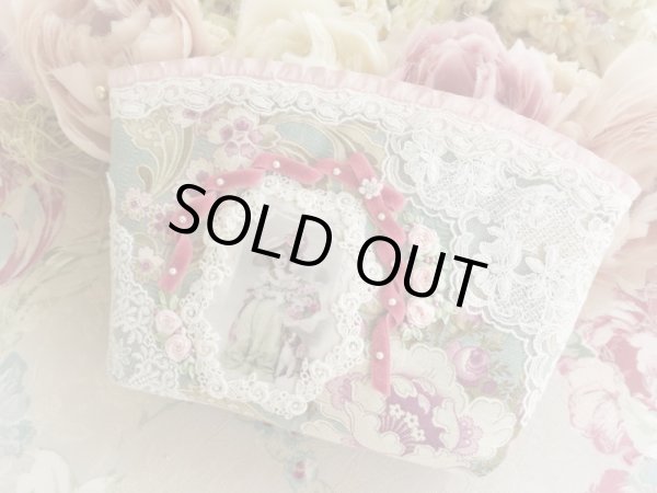 画像3: ベルベットリボンのポーチのキット (3)