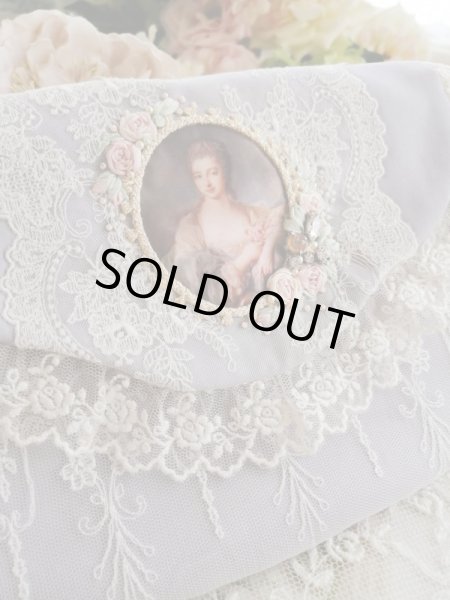画像2: ポンパドール婦人のポーチ完成品　 (akiko) (2)