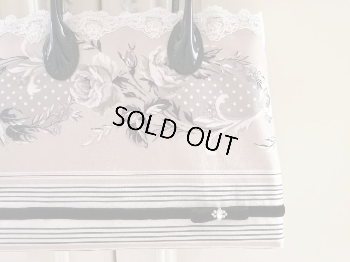 画像3: エナメル持ち手の大人バッグ完成品　A (akiko) (3)