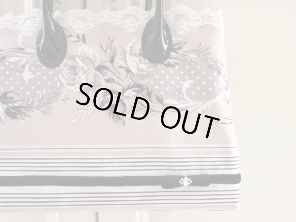 画像3: エナメル持ち手の大人バッグ完成品　A (akiko) (3)