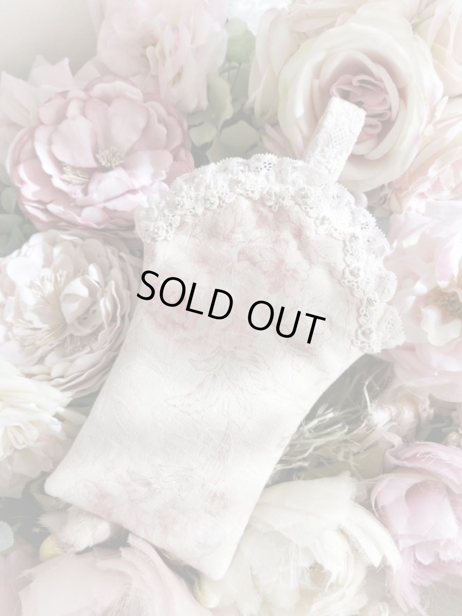 画像3: キラキラビジューのバスケット型ポーチ完成品  Ⅽ (akiko) (3)