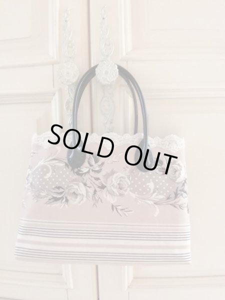 画像4: エナメル持ち手の大人バッグ完成品　A (akiko) (4)