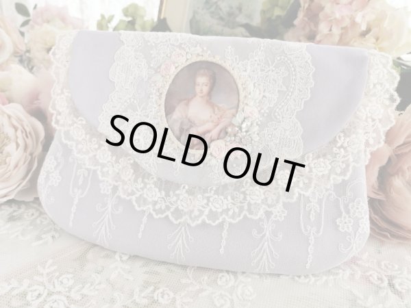 画像3: ポンパドール婦人のポーチ完成品　 (akiko) (3)
