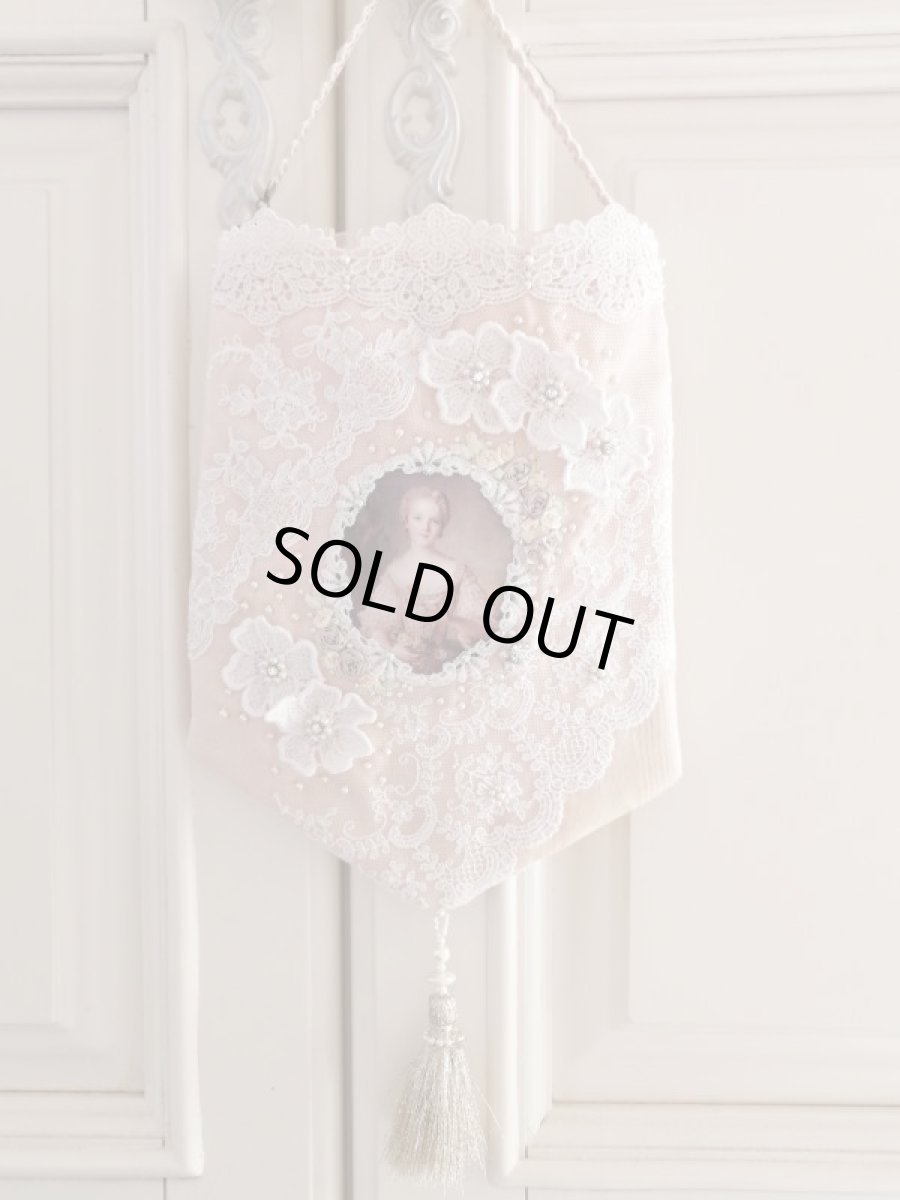 画像6: 綿モアレ生地のプチバック　完成品   (akiko) (6)