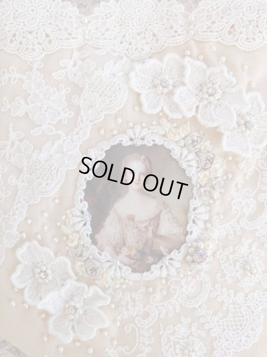 画像3: 綿モアレ生地のプチバック　完成品   (akiko) (3)