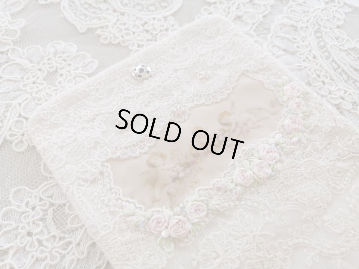 画像6: キラキラビジューのマスクとマスクケースB　完成品   (akiko) (6)