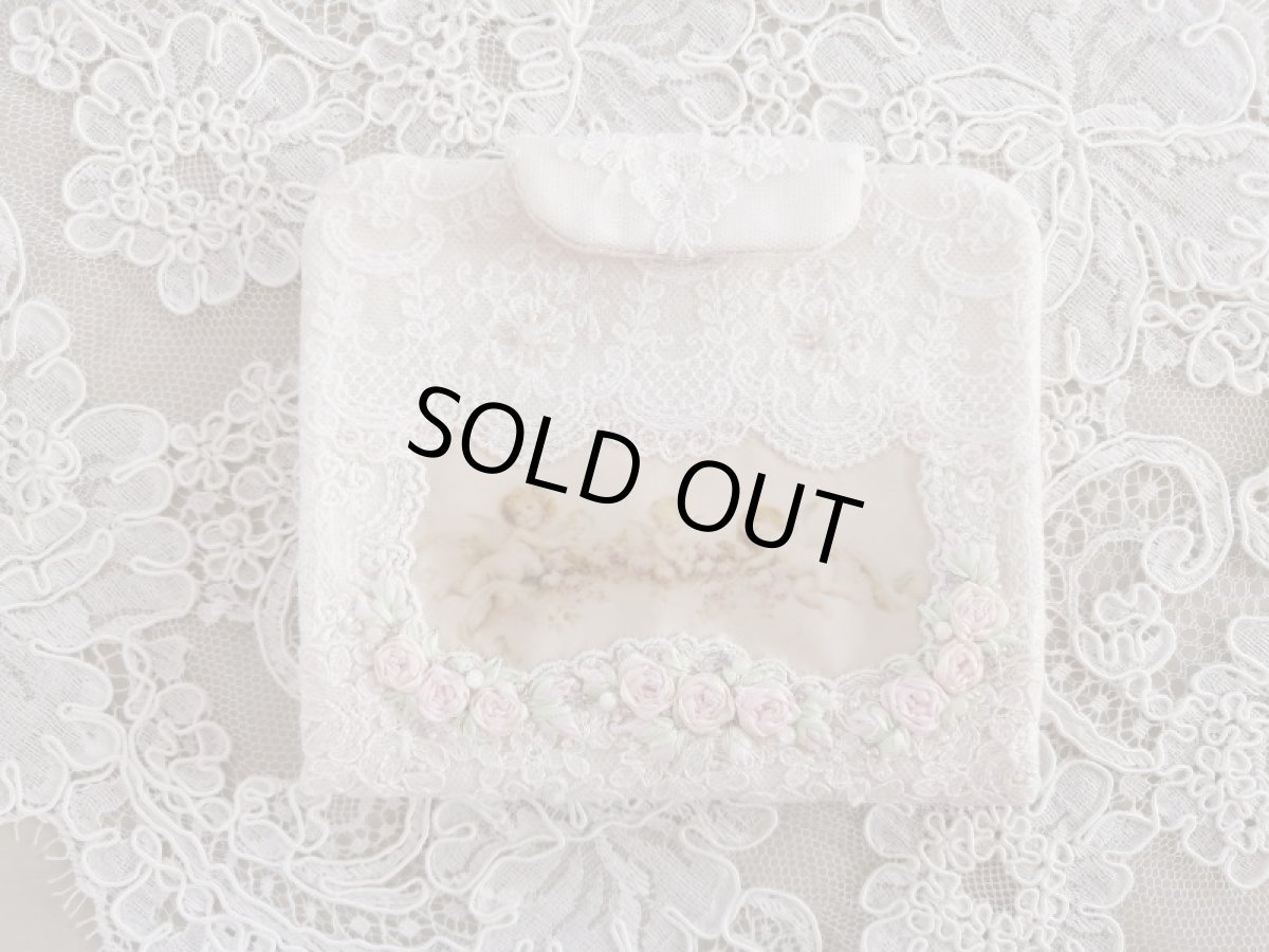 画像4: キラキラビジューのマスクとマスクケースＡ　完成品   (akiko) (4)