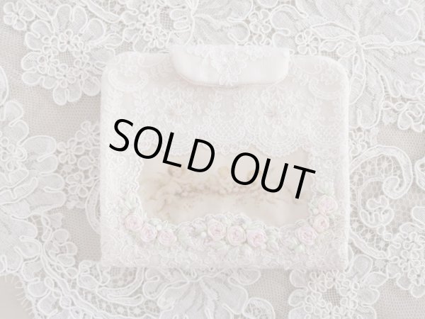 画像4: キラキラビジューのマスクとマスクケースＡ　完成品   (akiko) (4)