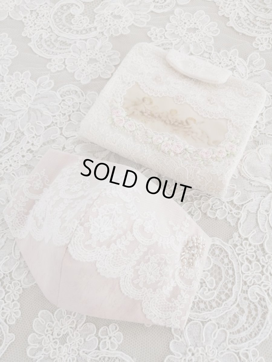 画像5: キラキラビジューのマスクとマスクケースB　完成品   (akiko) (5)