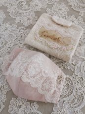 画像5: キラキラビジューのマスクとマスクケースB　完成品   (akiko) (5)