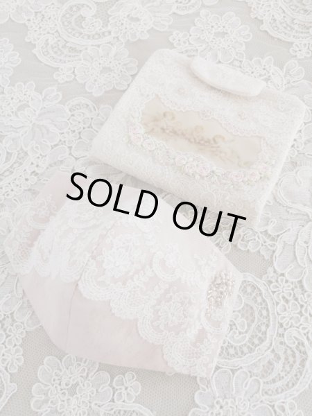 画像5: キラキラビジューのマスクとマスクケースB　完成品   (akiko) (5)