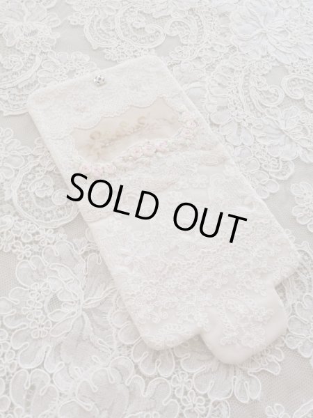 画像5: キラキラビジューのマスクとマスクケースＡ　完成品   (akiko) (5)