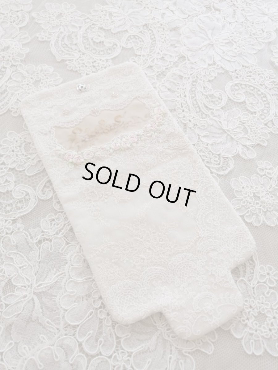 画像4: キラキラビジューのマスクとマスクケースB　完成品   (akiko) (4)