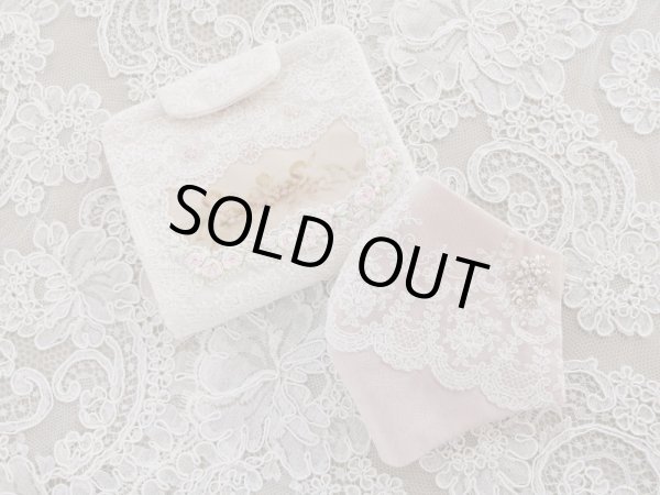 画像2: キラキラビジューのマスクとマスクケースB　完成品   (akiko) (2)