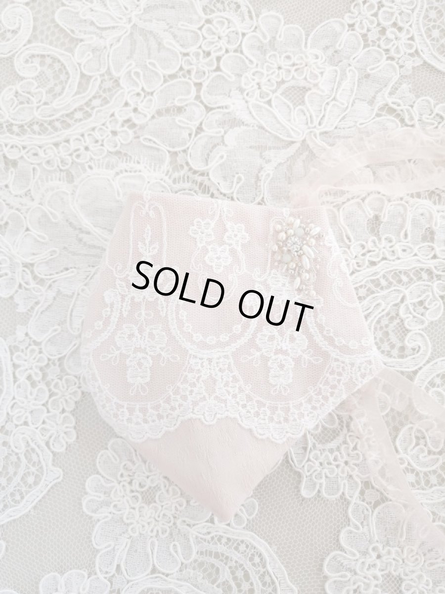 画像9: キラキラビジューのマスクとマスクケースＡ　完成品   (akiko) (9)