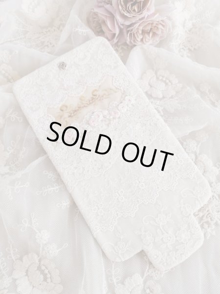 画像4: キラキラビジューのマスクとマスクケースC　完成品   (akiko) (4)