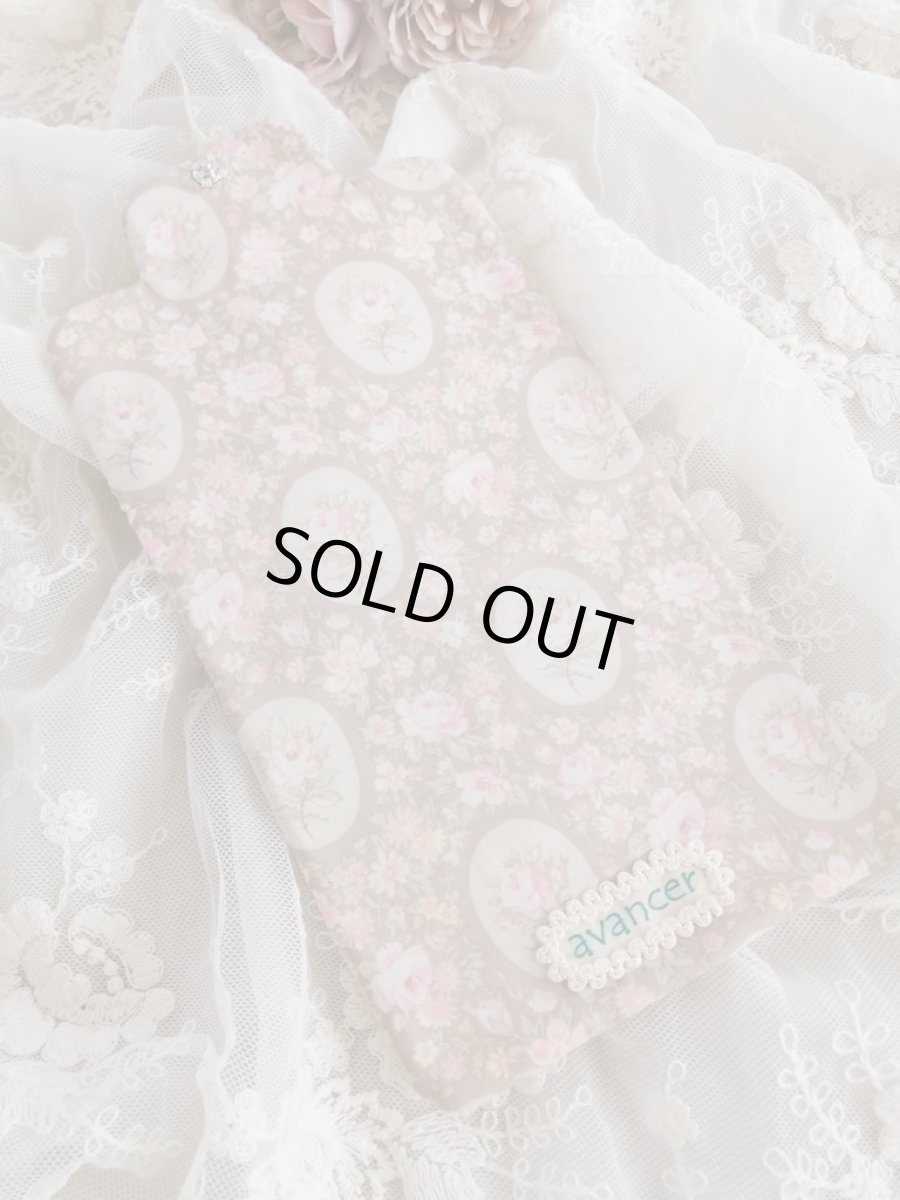 画像5: キラキラビジューのマスクとマスクケースD　完成品   (akiko) (5)