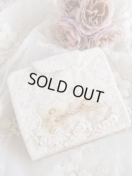 画像3: キラキラビジューのマスクとマスクケースC　完成品   (akiko) (3)