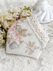 画像1: キラキラビジューのマスクD　完成品   (akiko) (1)