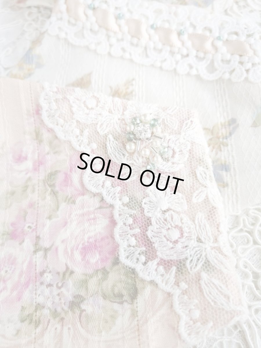 画像2: キラキラビジューのマスクC　完成品   (akiko) (2)