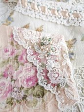 画像2: キラキラビジューのマスクC　完成品   (akiko) (2)