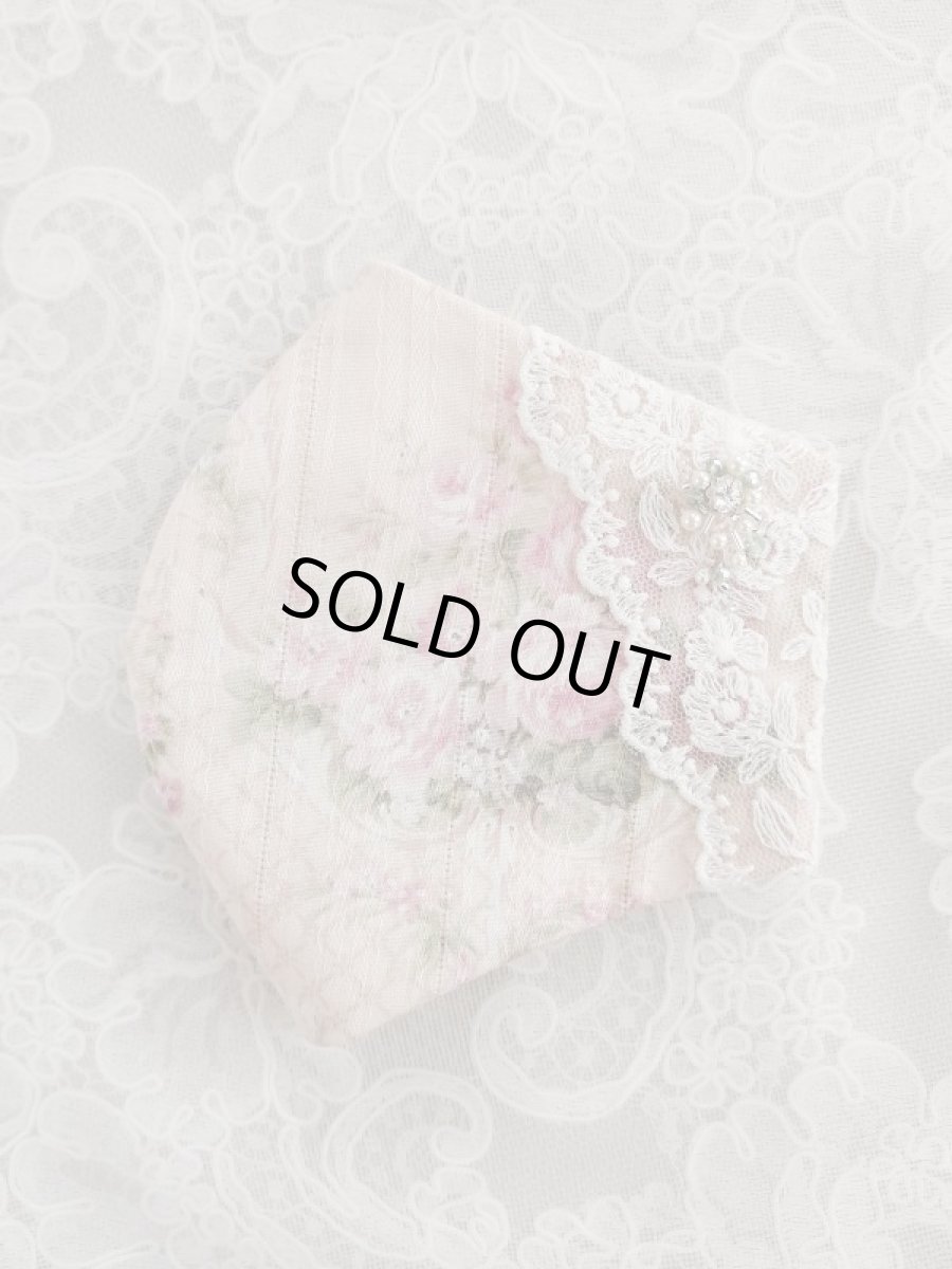 画像4: キラキラビジューのマスクC　完成品   (akiko) (4)